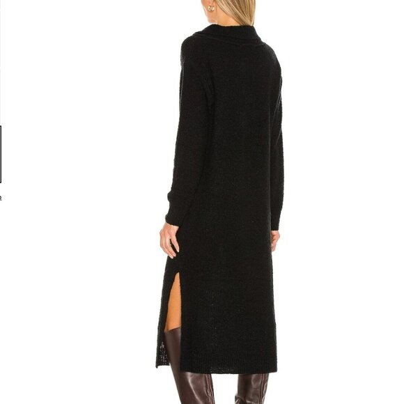 NWT L'Academie Julie Knit Dress in black size small - Picture 4 of 4